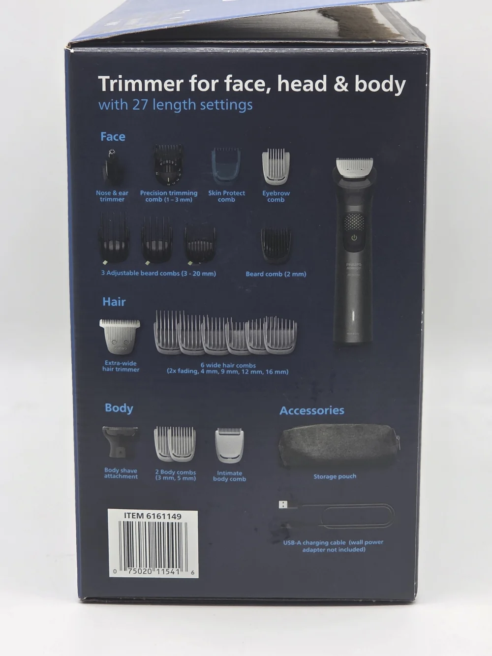 Philips Norelco All-in-One Trimmer Grooming Kit